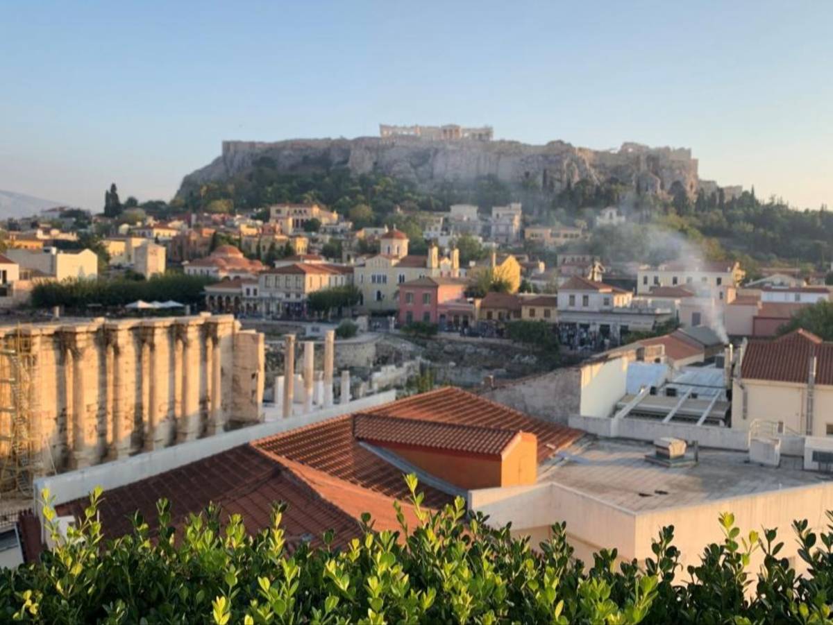 Aerial view of Athens