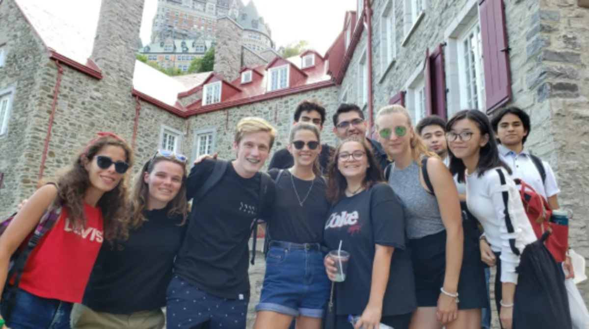 AFS-USA students enjoying their time in Canada while on program