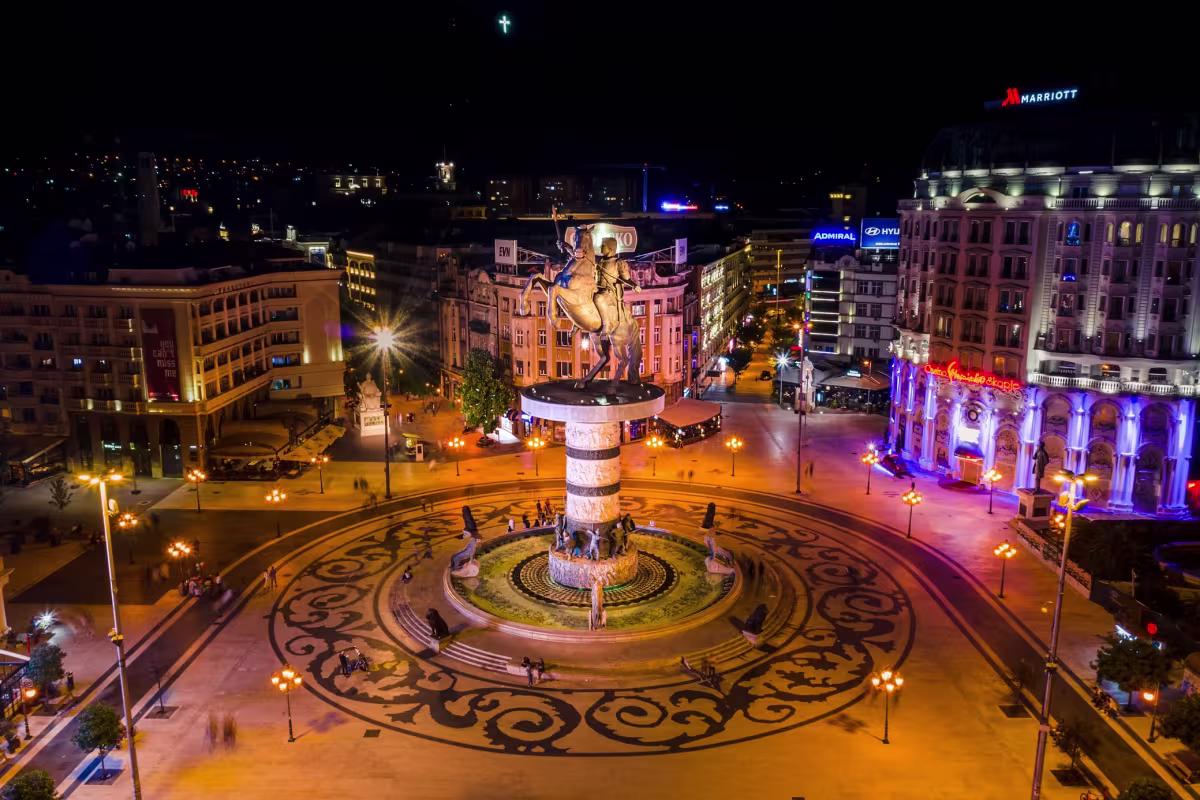 Alexander the Great in Macedonia Square