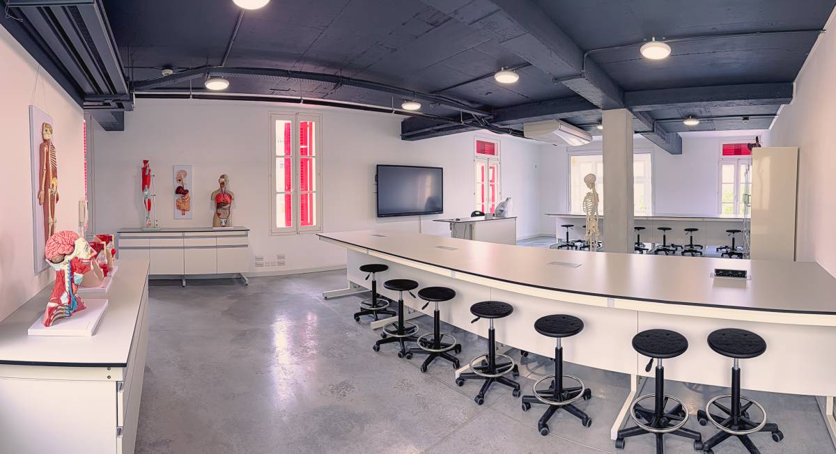 Anatomy laboratory at MediCampus Europeo, Faculty of Medicine in Malta