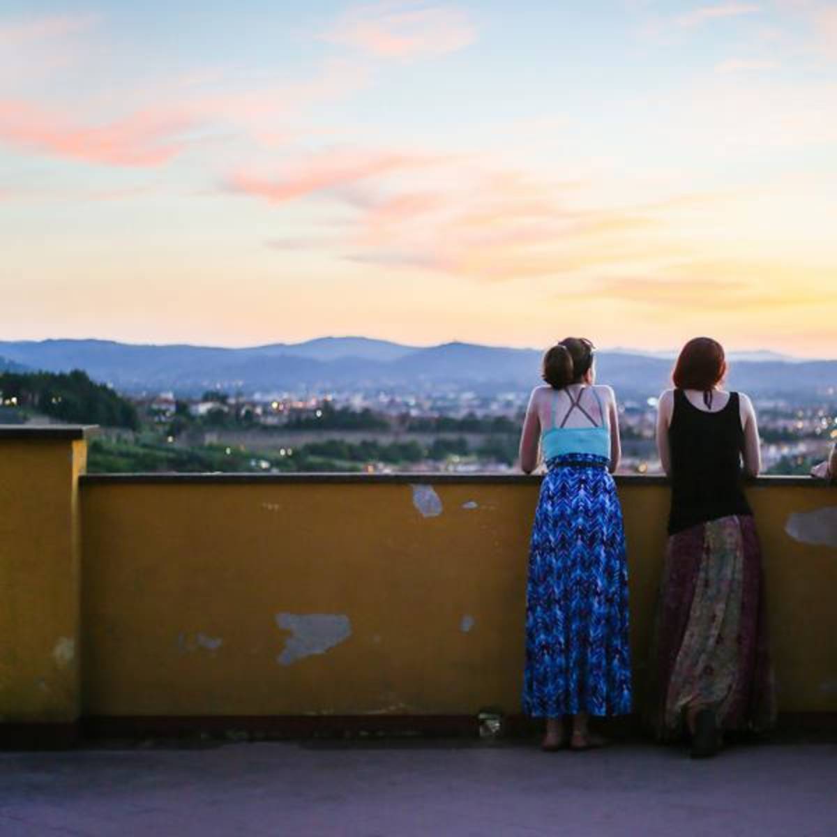 Atop the Teatrino at the Accademia - Summer 2016