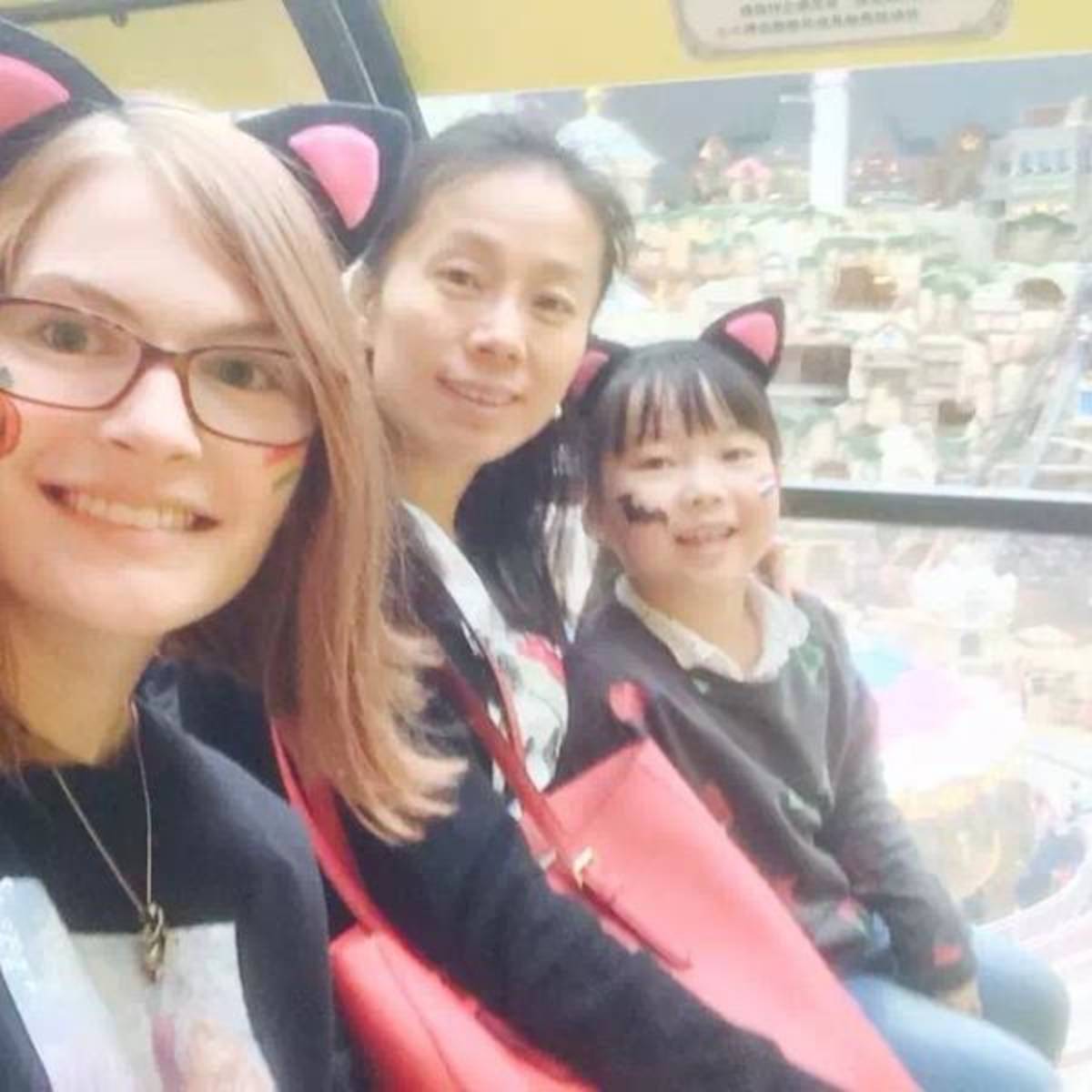 Au pair is with the host family