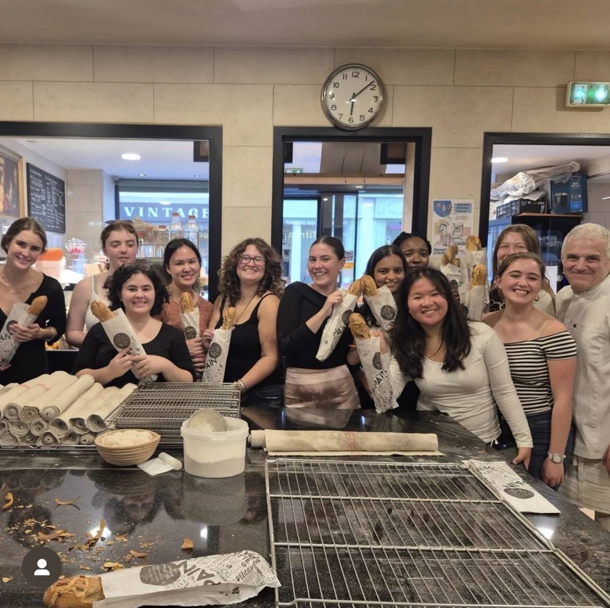 Baguette Making Class in Paris
