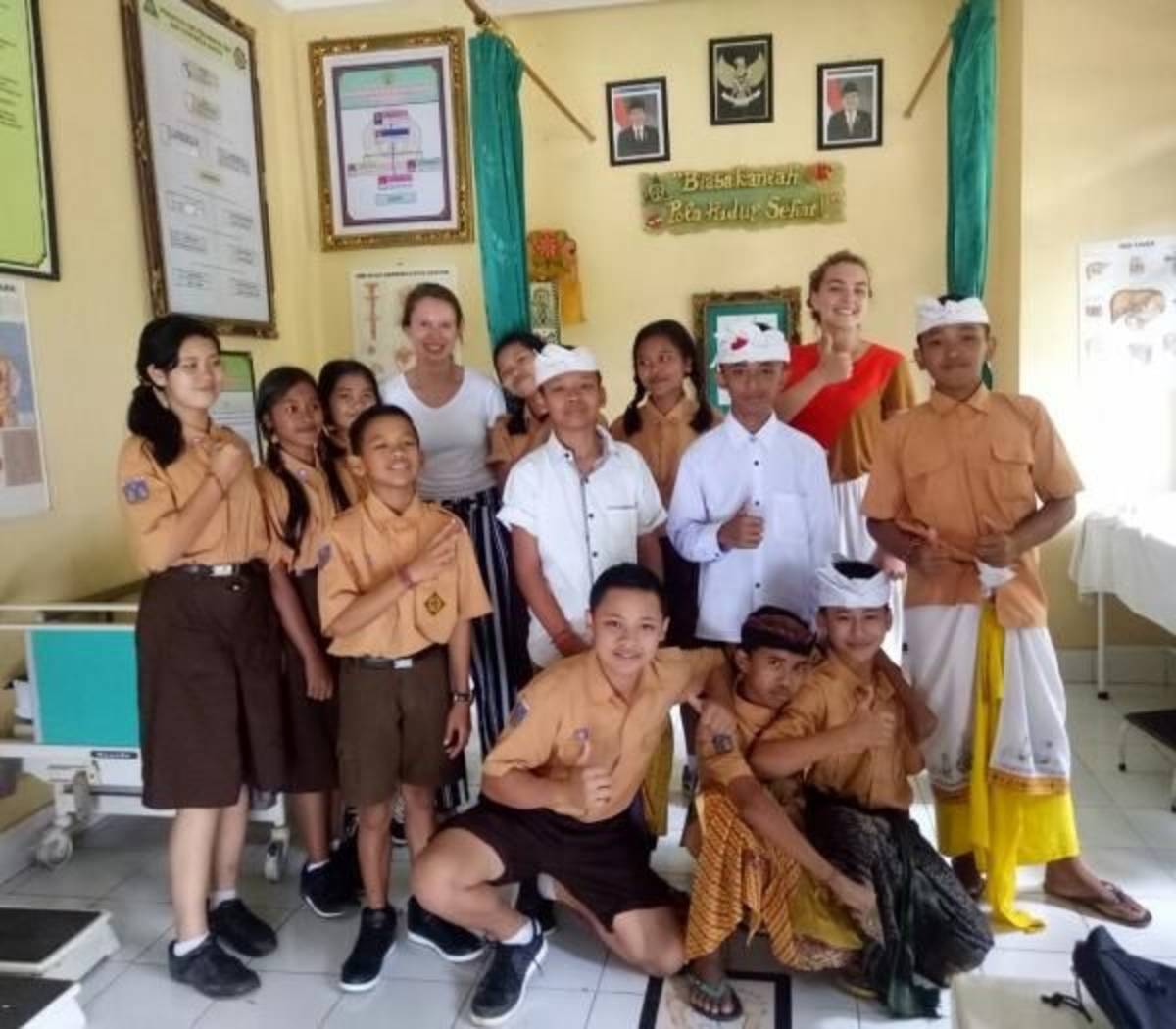 Health Education project in Ubud, Bali