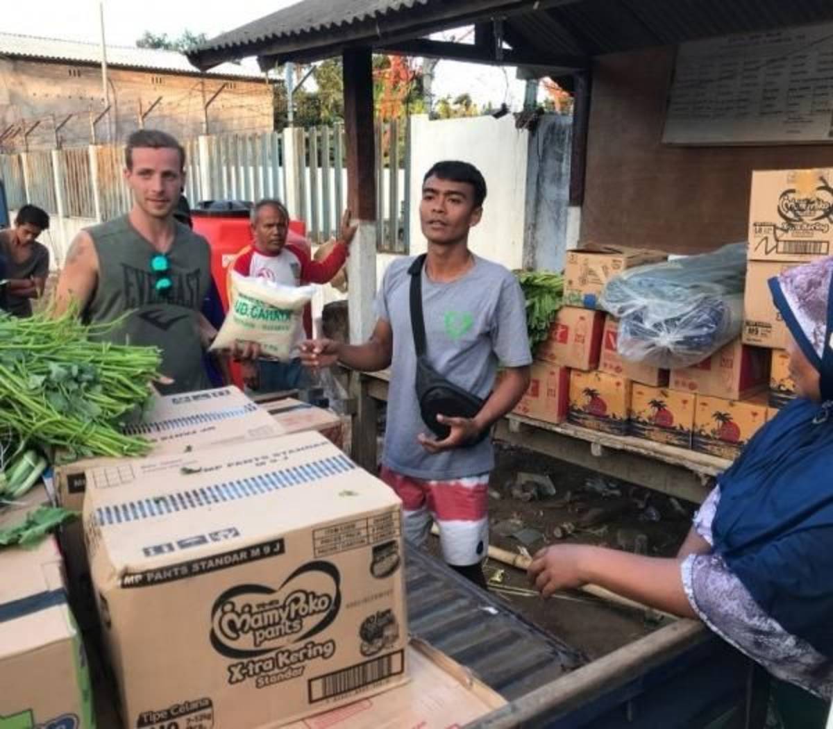 Relief and Reconstruction project in Lombok, Bali