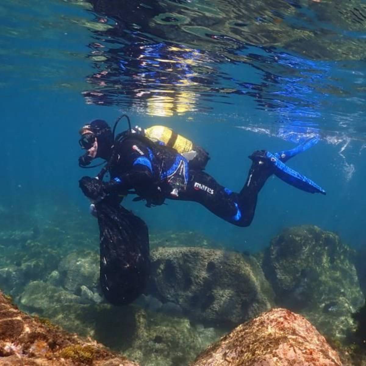 Barcelona underwater