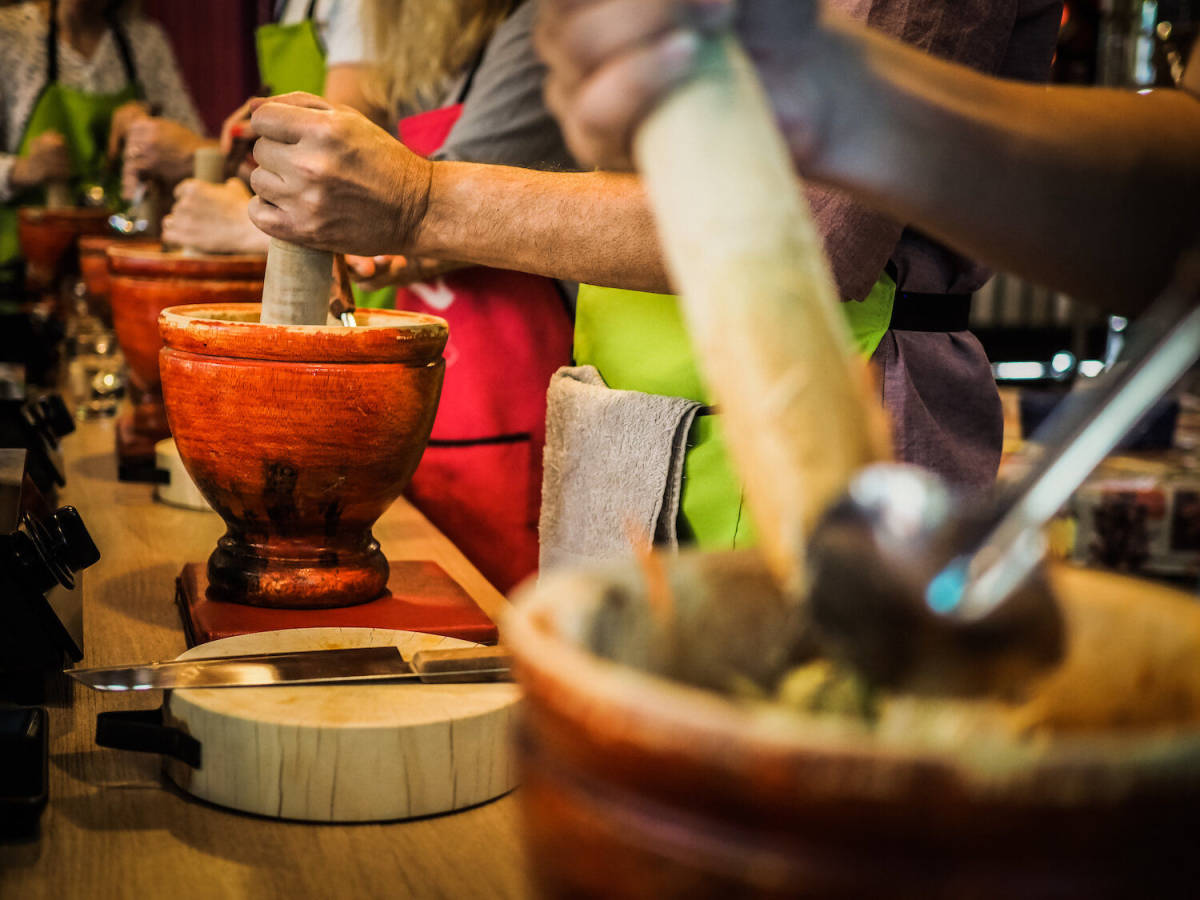 Beyond Bangkok market cooking tour