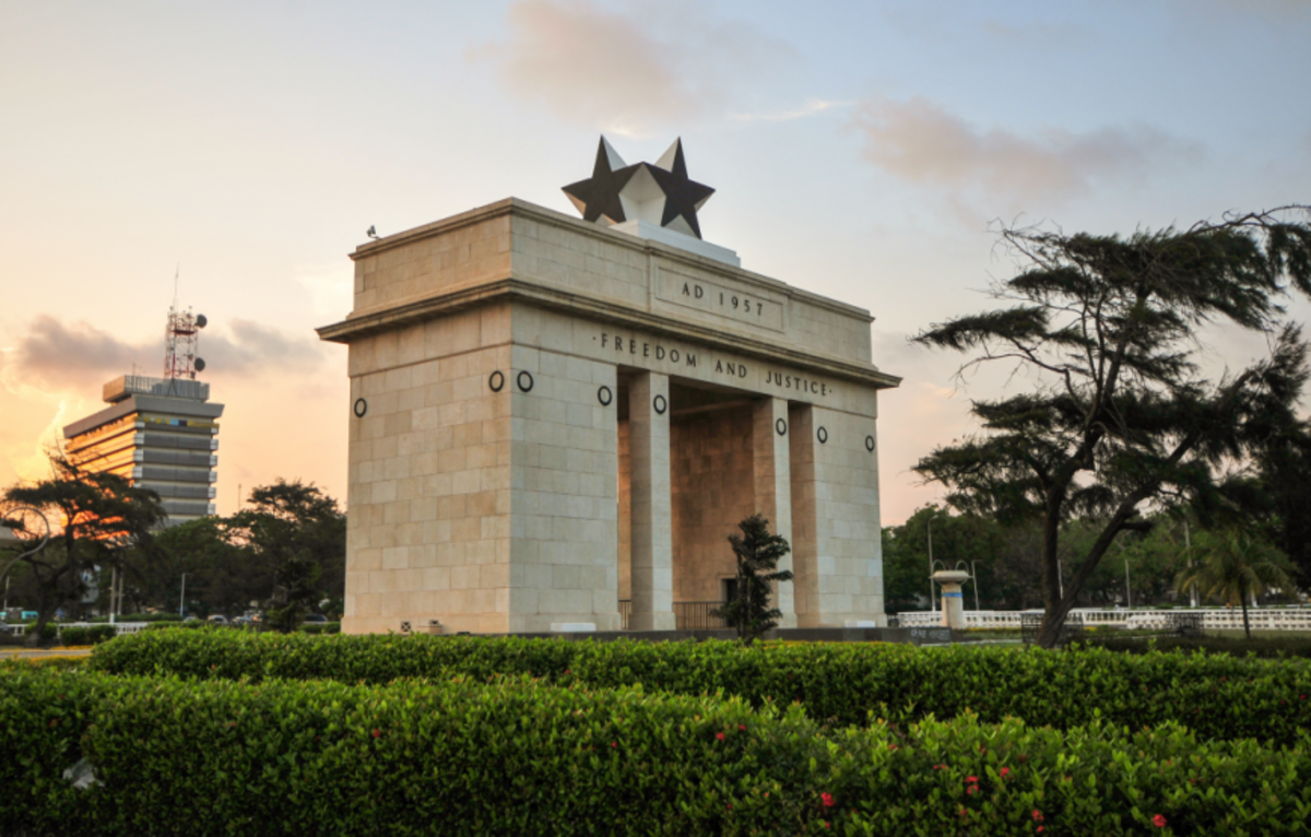 Black star square