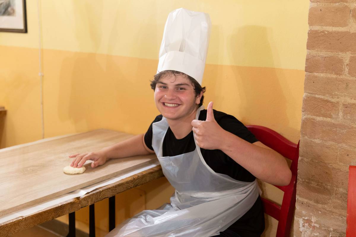 boy cooking class