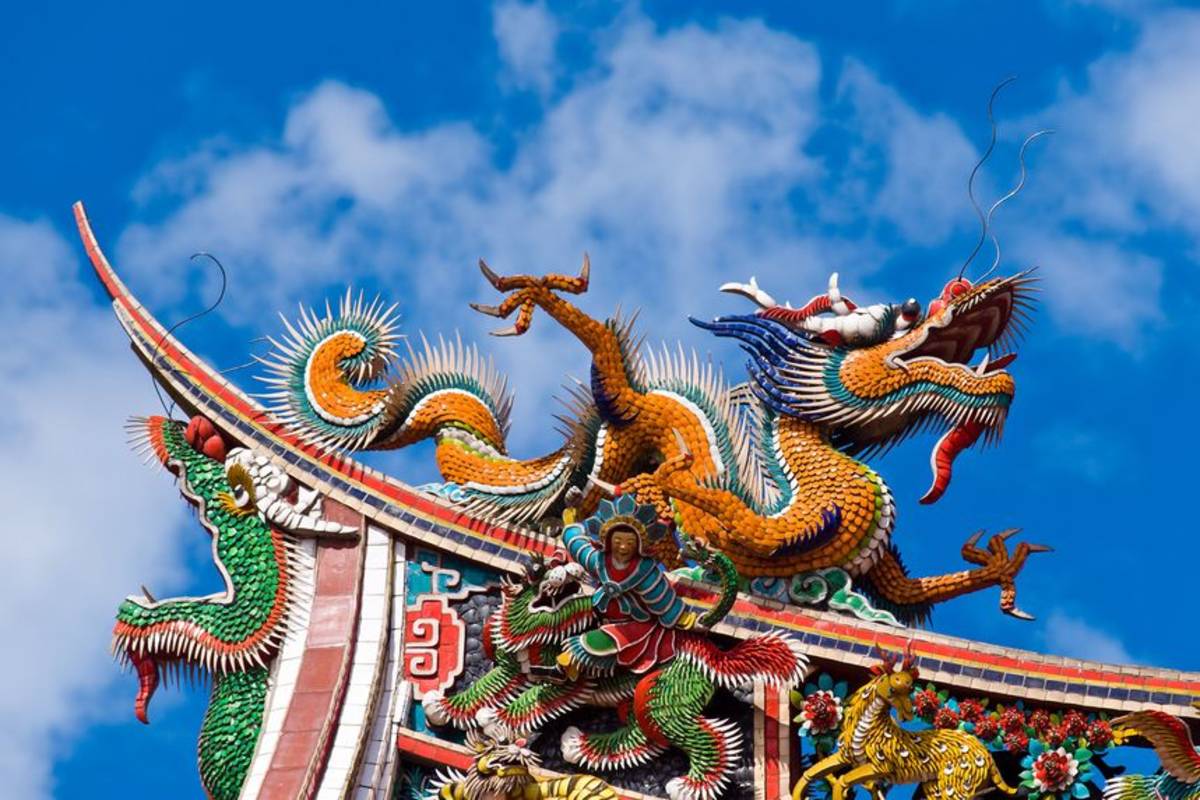 Buddhist temple in Taipei