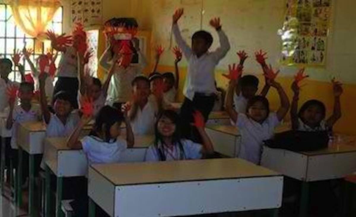 volunteer in Cambodia