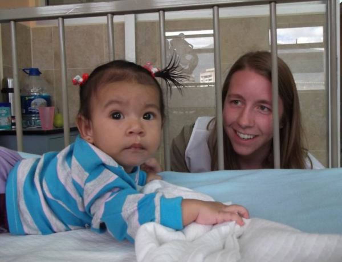 volunteer in Ecuador