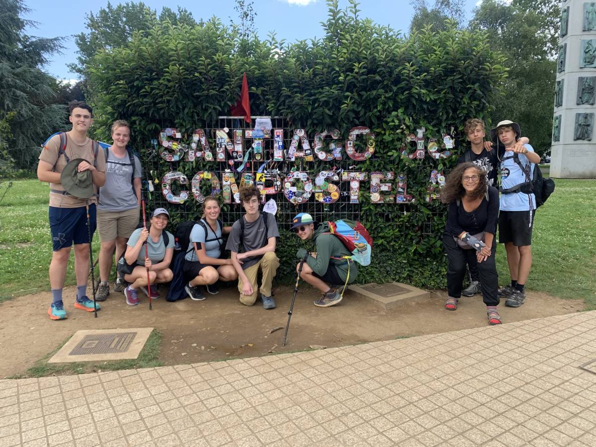 Camino de Santiago students