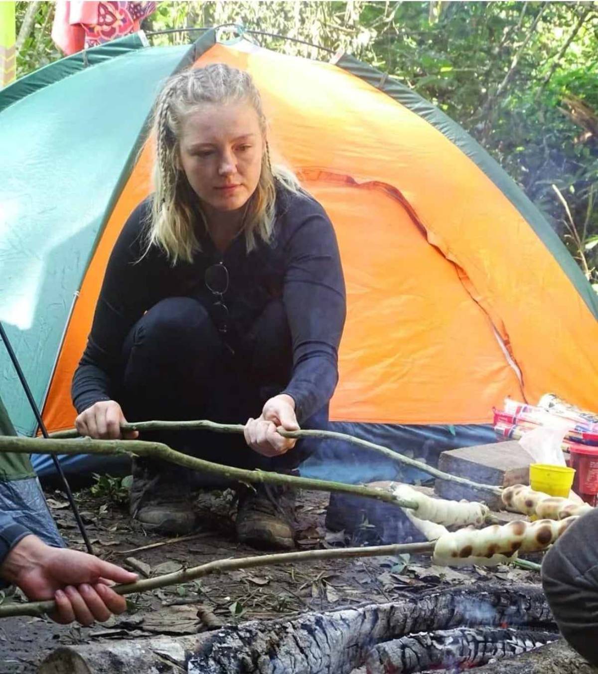 Camping trip in the Amazon Rainforest