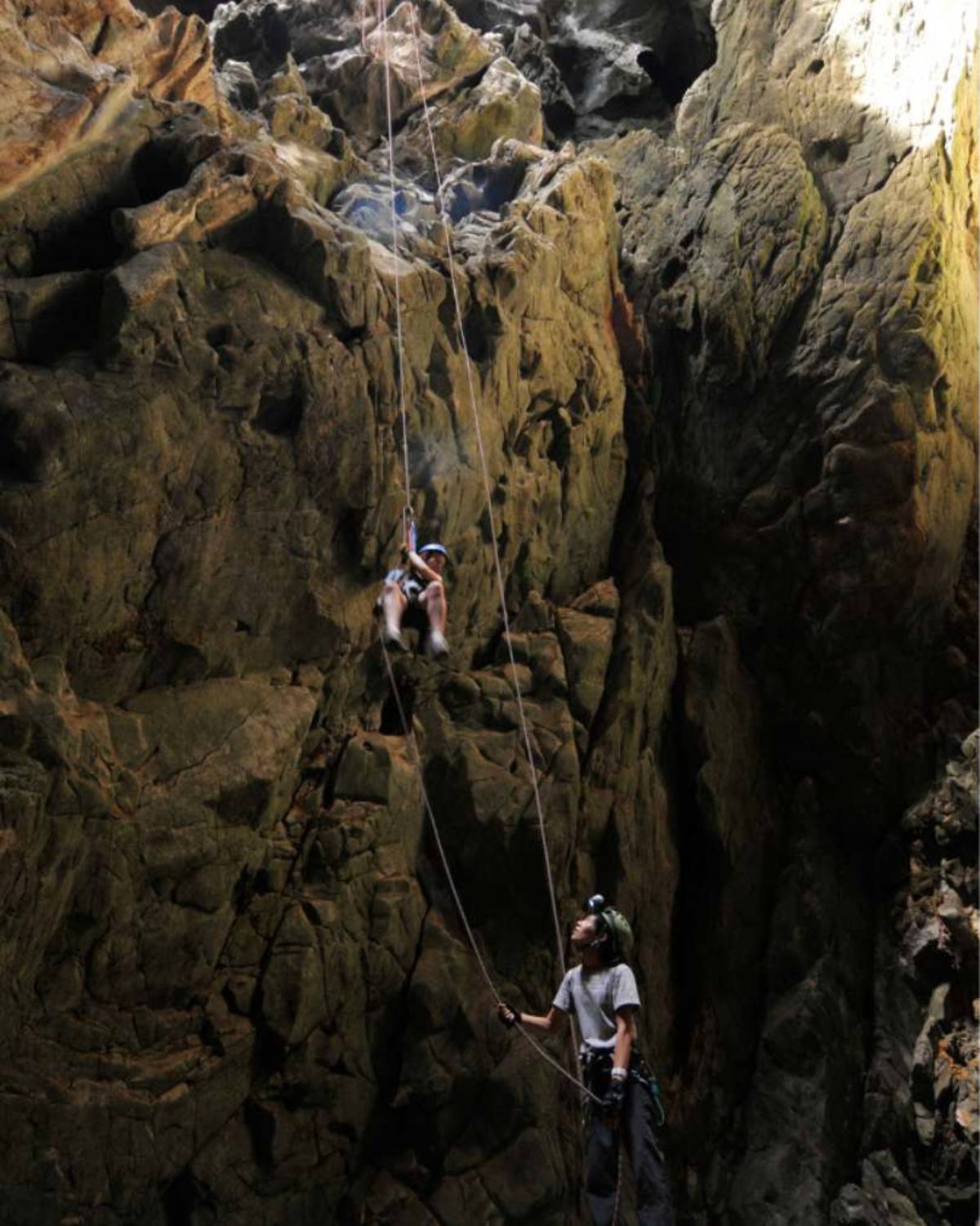 Caving in Thailand