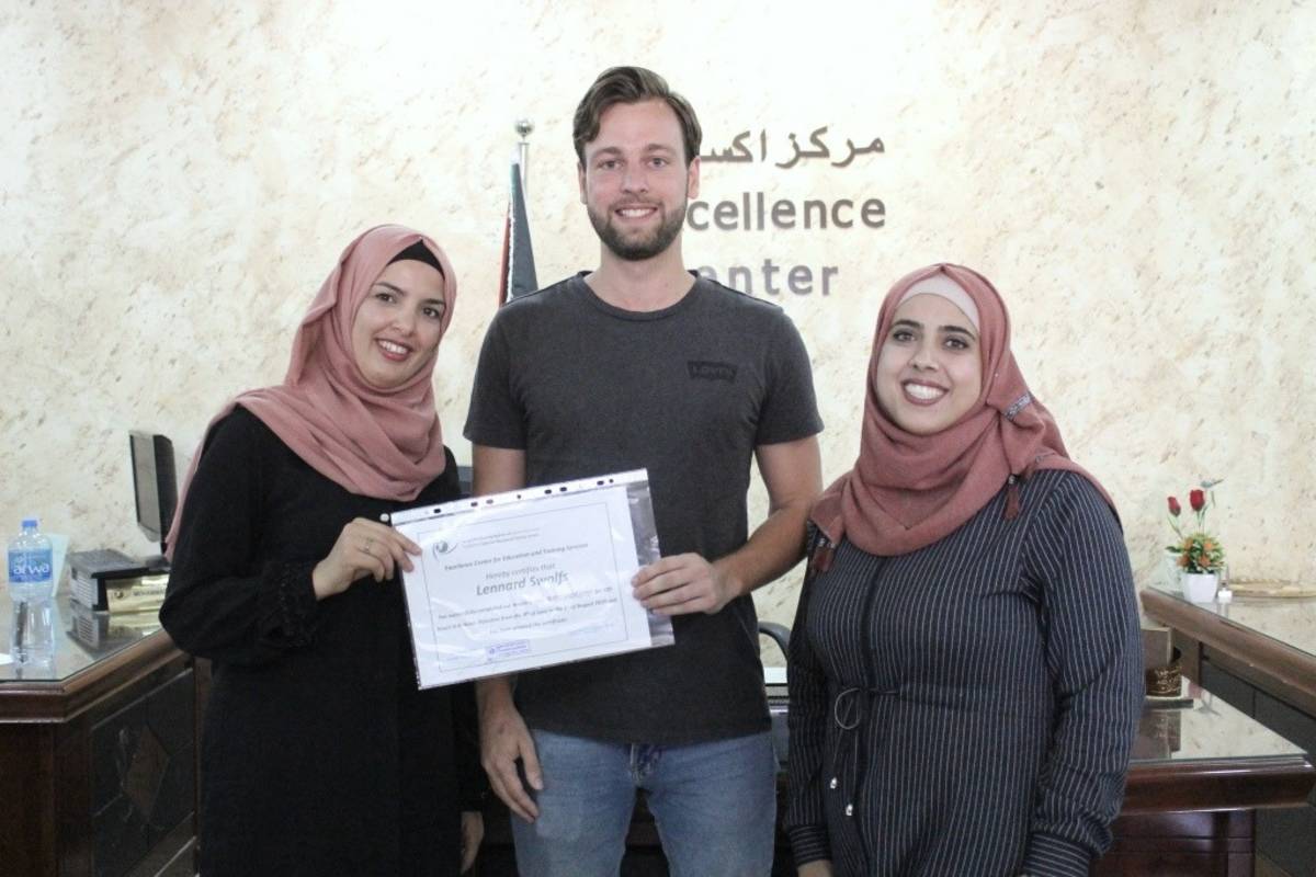 Certificate of appreciation 