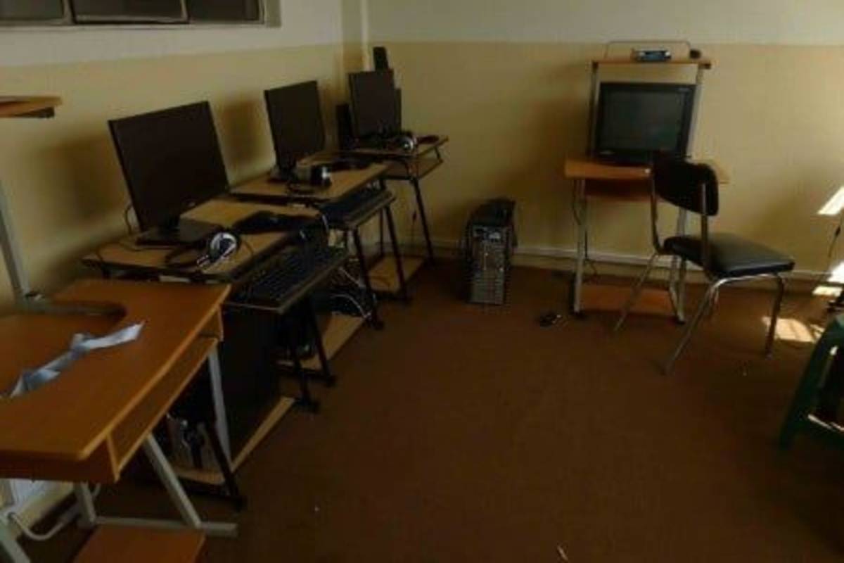 computer set up for the special children