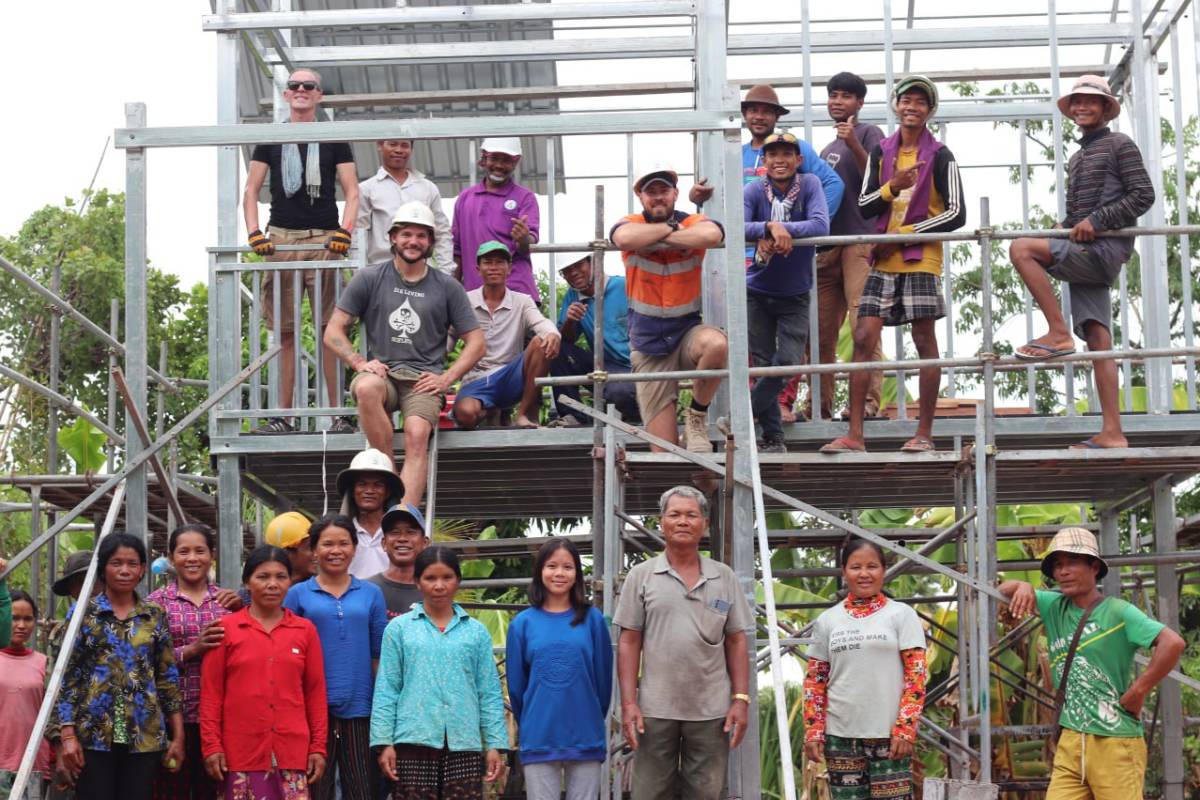 Construction Internship in Cambodia