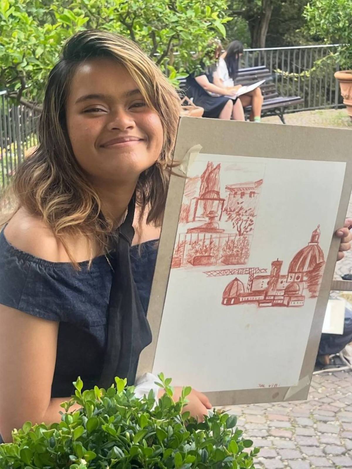 Drawing in Florence