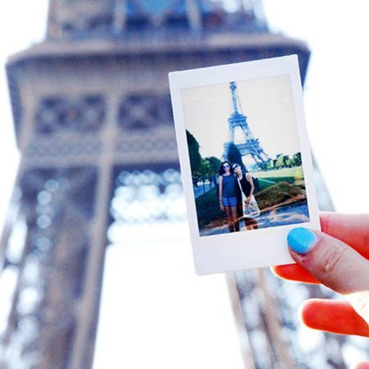 Paris, France, Teen Travel, France Language, Study French, Eiffel Tower, Polaroid