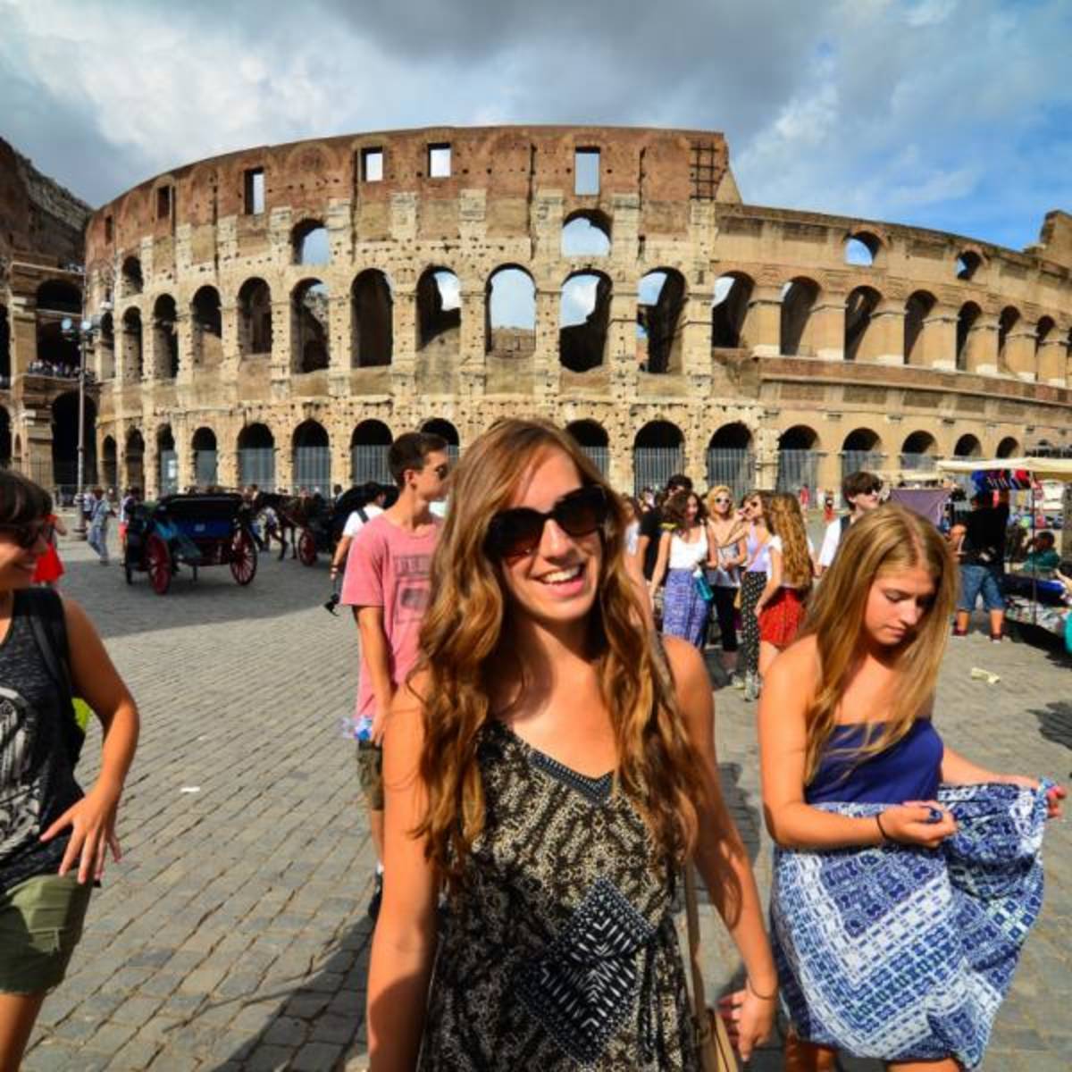 Greece, Italy, Rome, Teen Travel, Colosseum, Ancient Ruins, Roman Forum