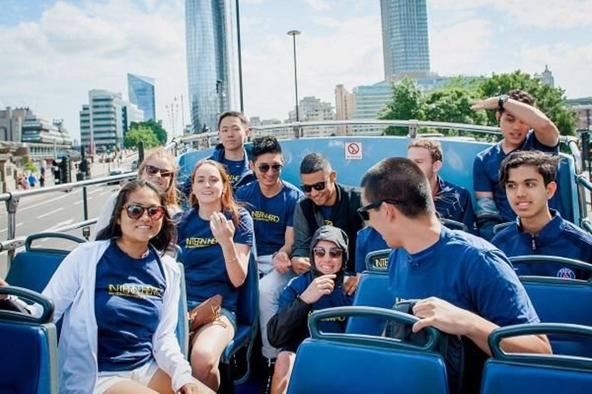 Seeing London from a double-decker bus - Absolute Internship London