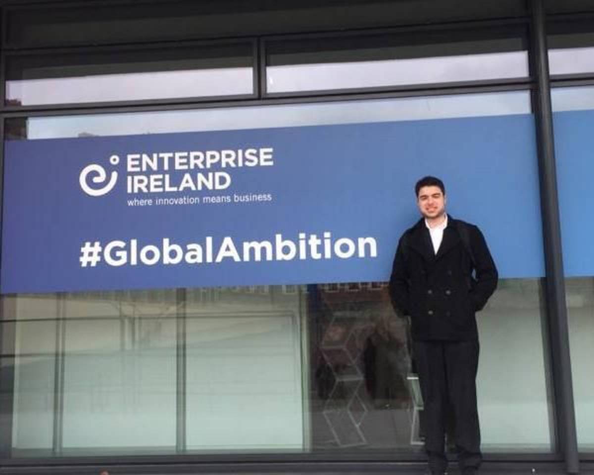 Dublin intern at Enterprise Ireland Expo