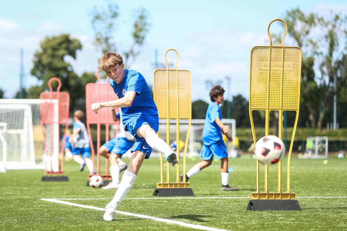 England Elite Summer Soccer Camps training at Pro Clubs centers.