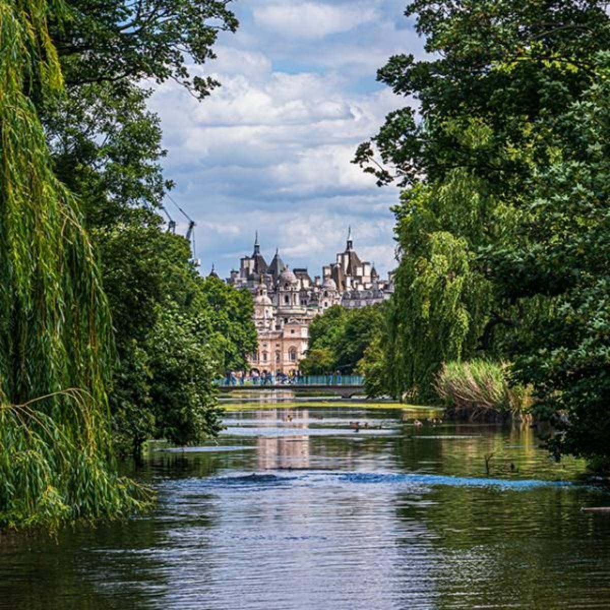 Landscape of St.James Park