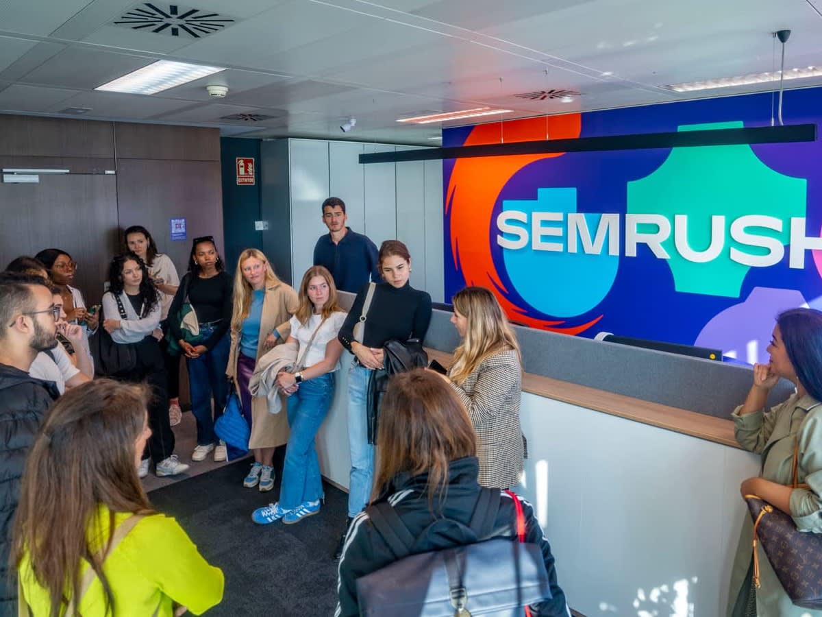 ESEI Students Semrush Visit