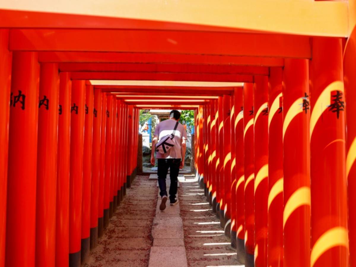Exploring shrines and temples