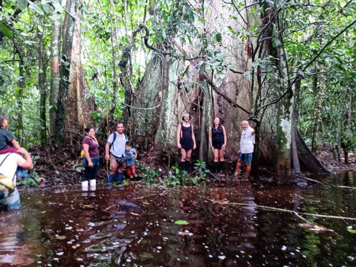 Exploring the Amazon Rainforest with a local family