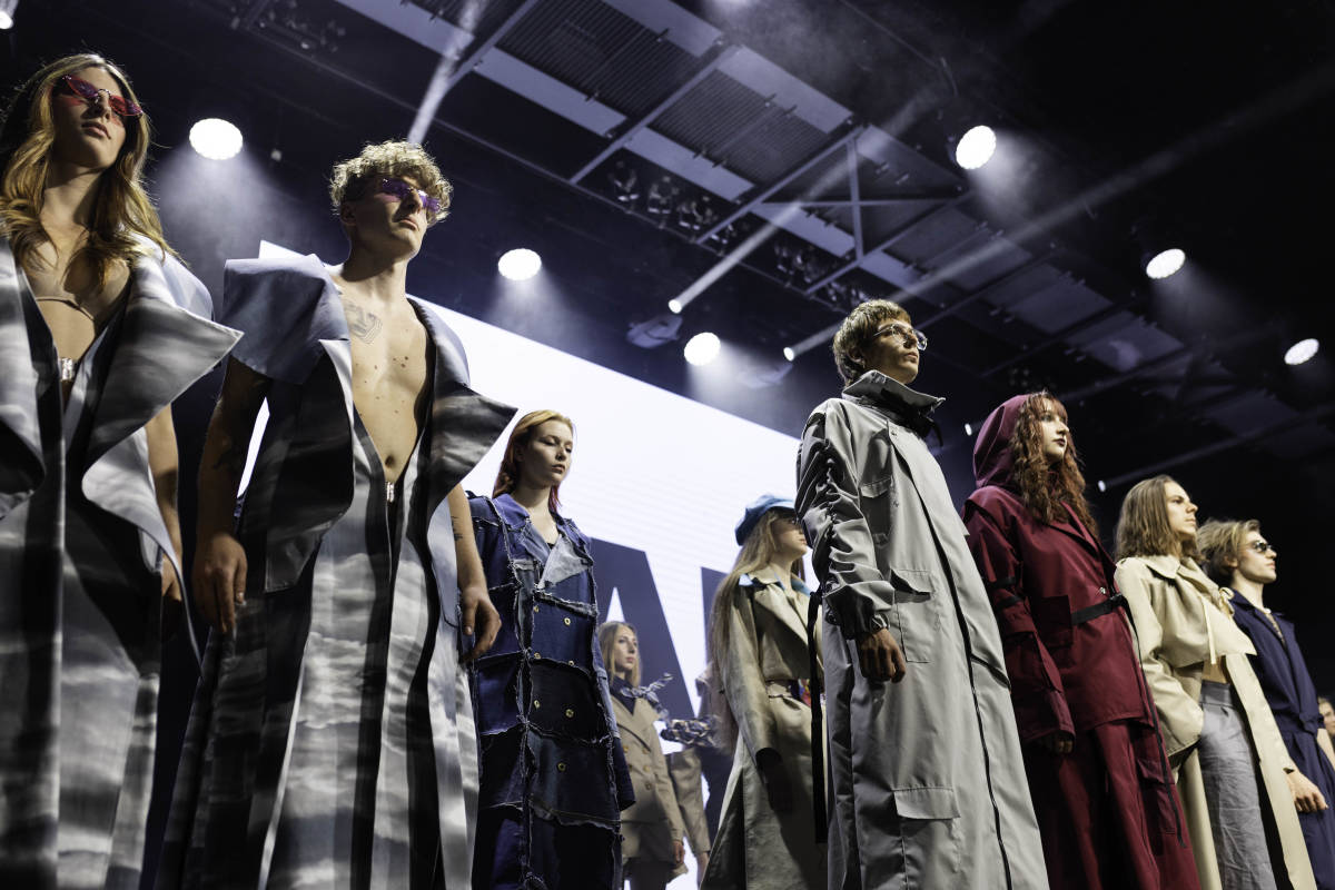 fashion show during the study, ph: Ania Siembab