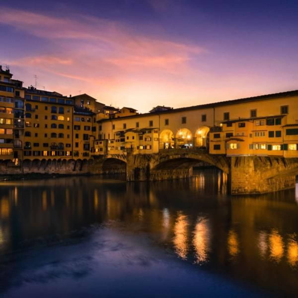 Florence at sunset
