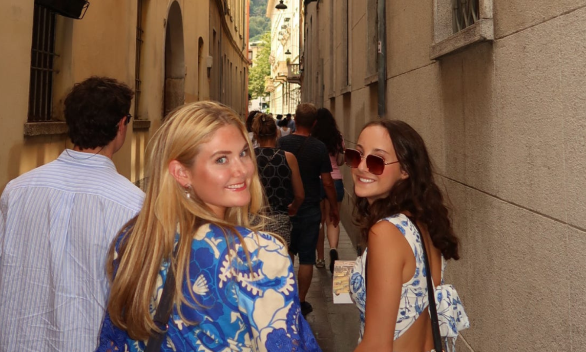 Forum-Nexus students exploring a European city during their study abroad experience
