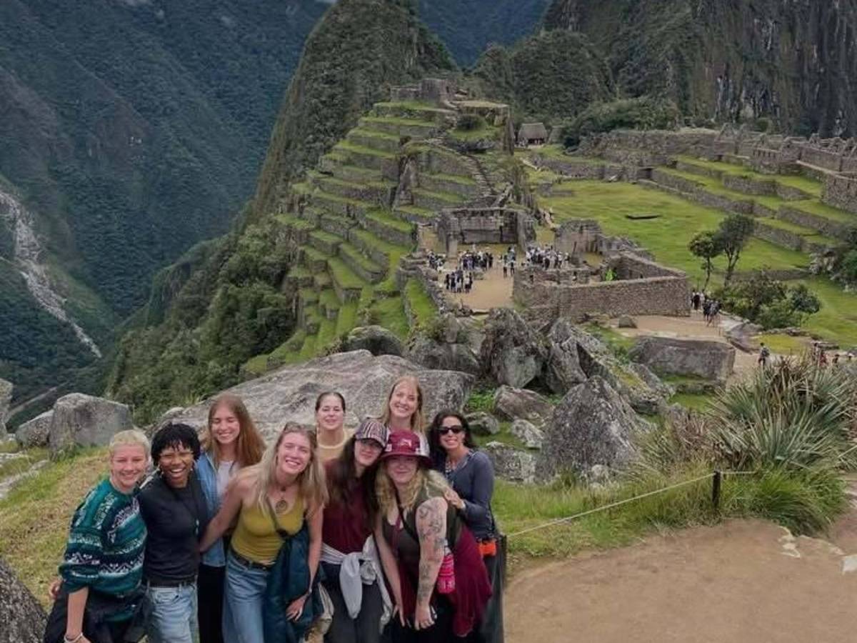 Friends at Machu Picchu