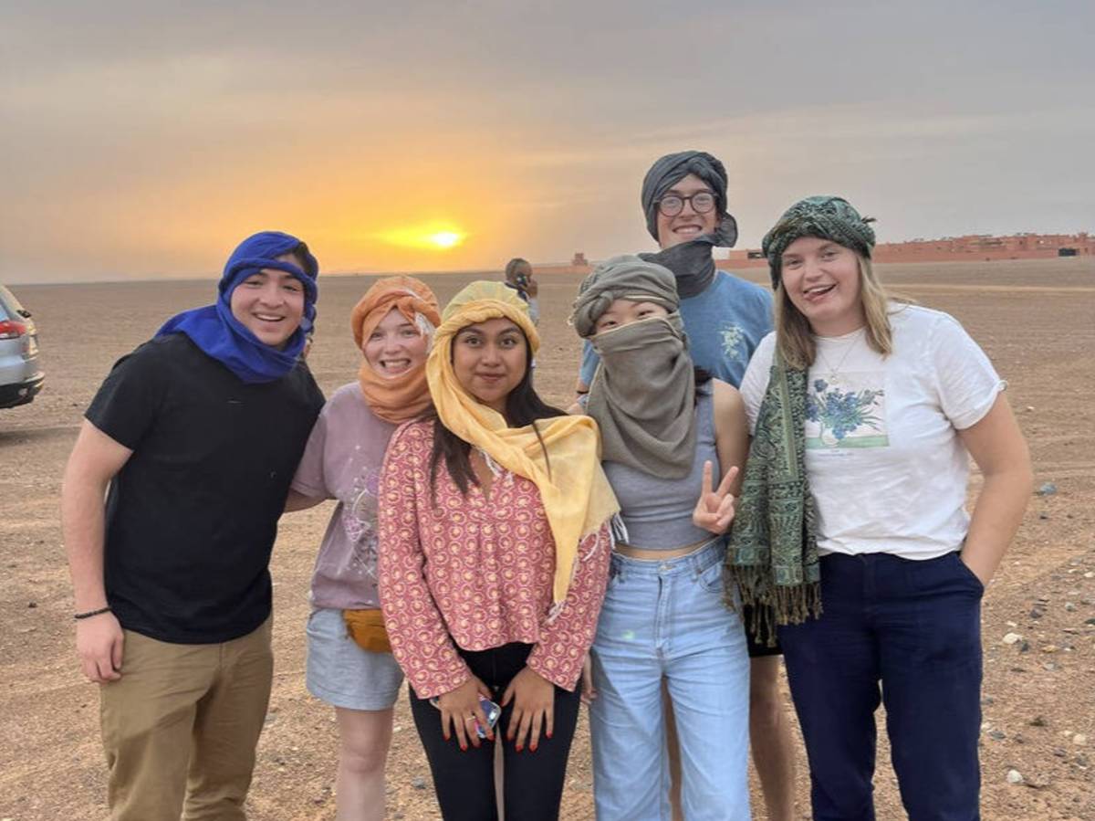 Friends in the Sahara