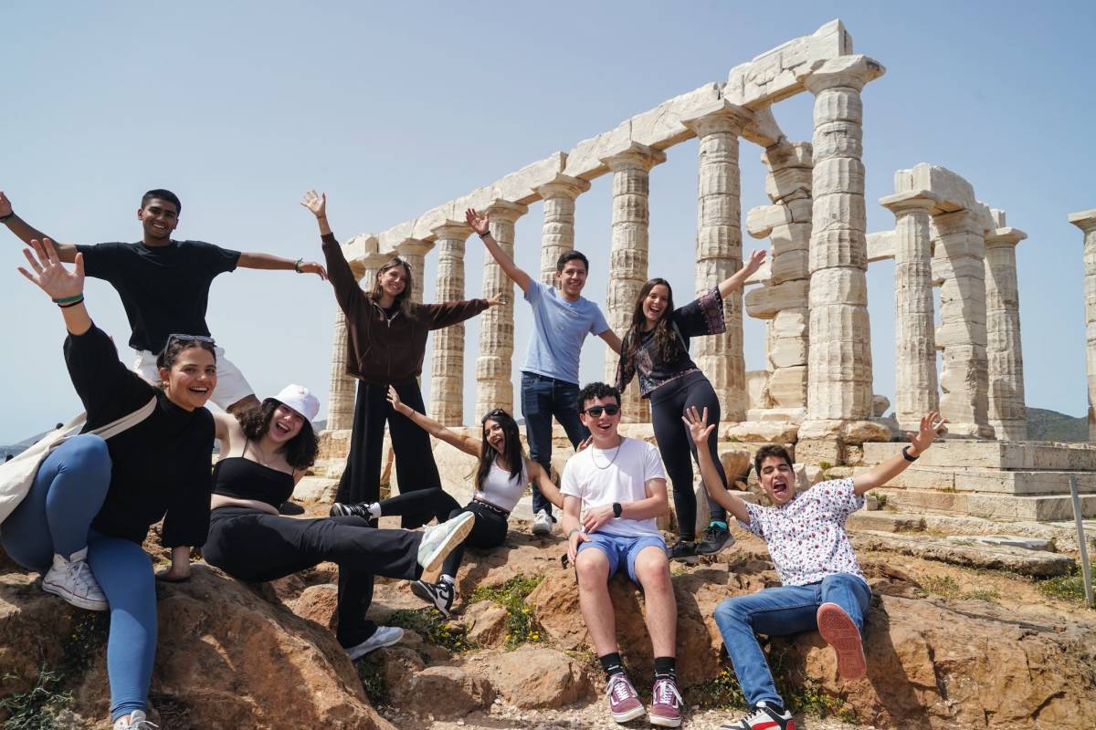 Fun in greece