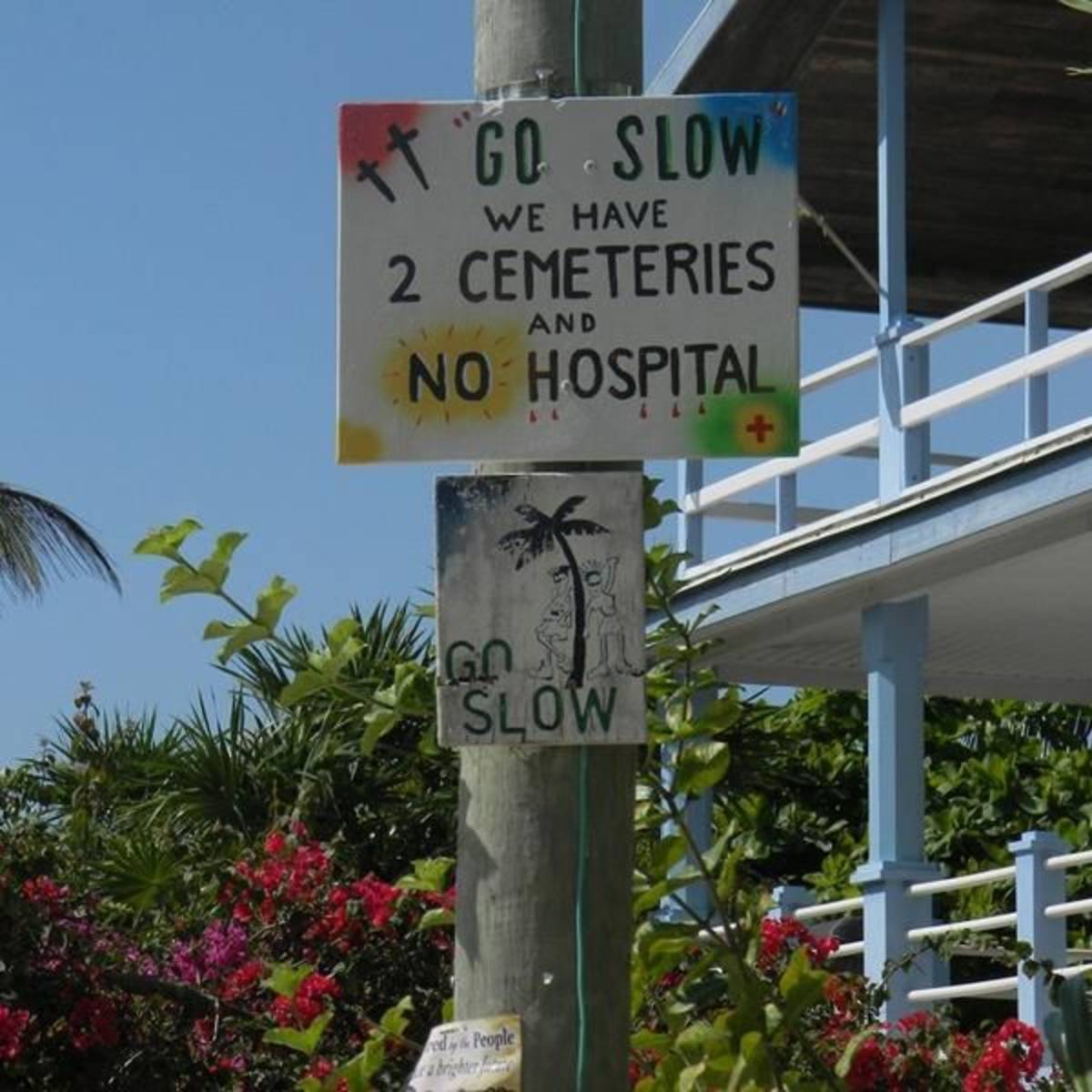 no hospital on Caye Caulker