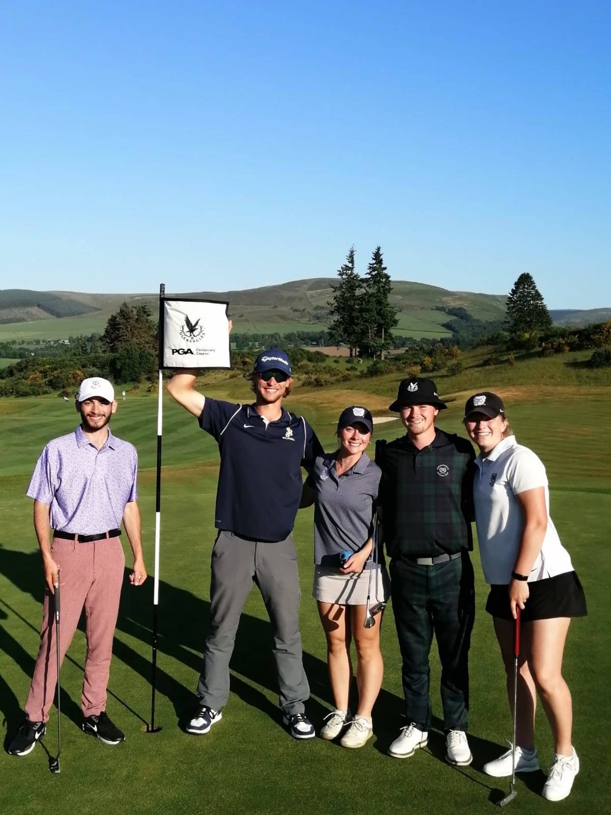golf students in scotland