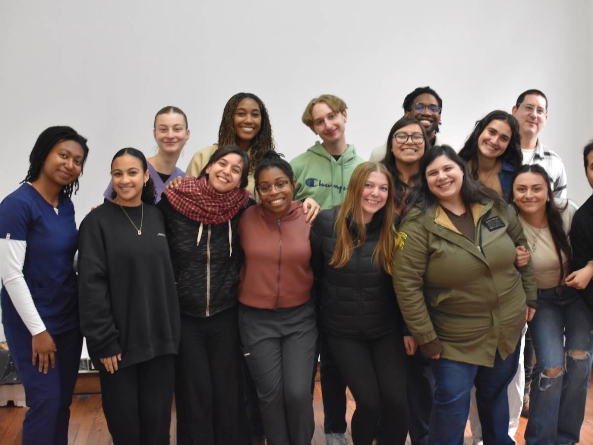 group of medical Spanish students