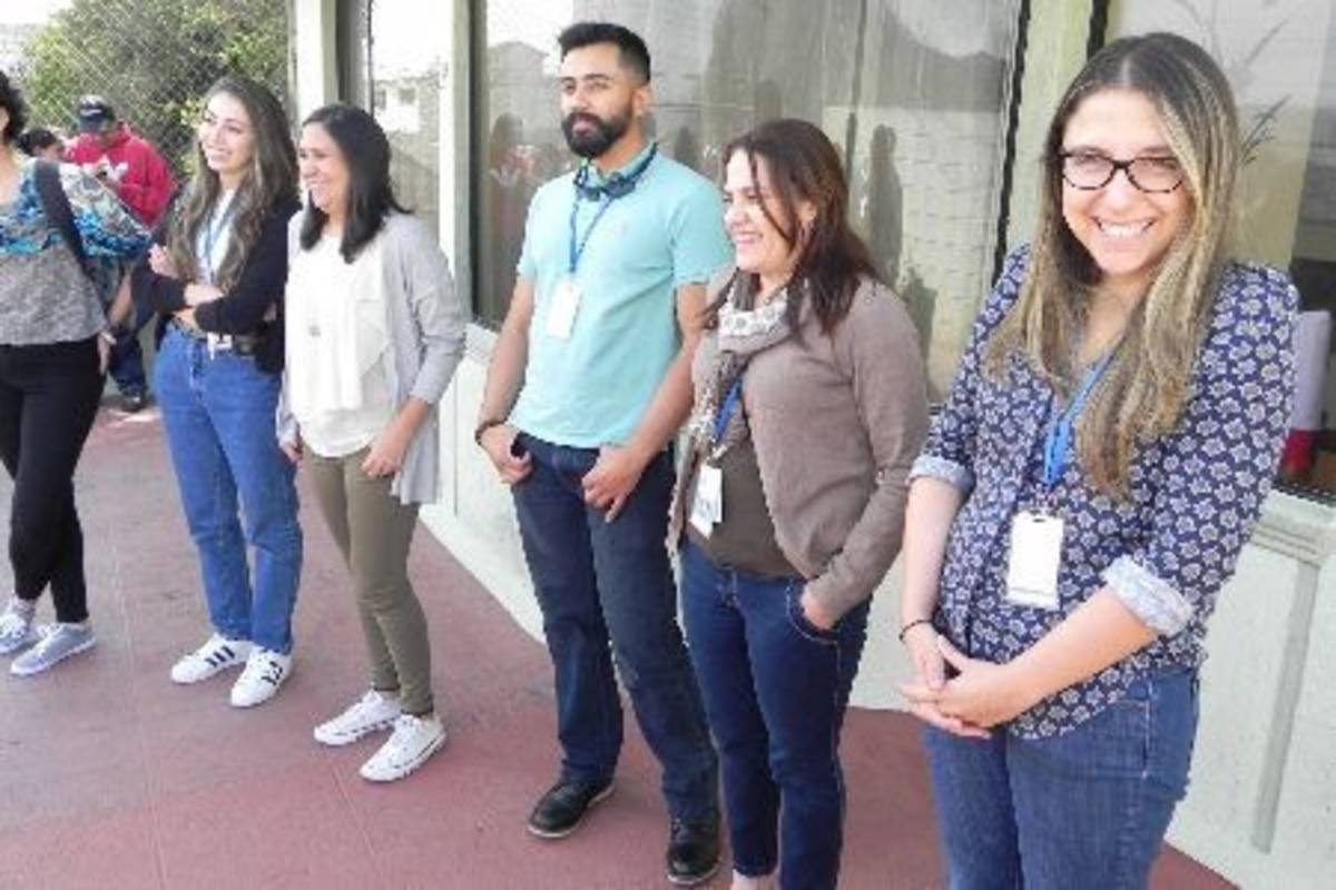 group of volunteers