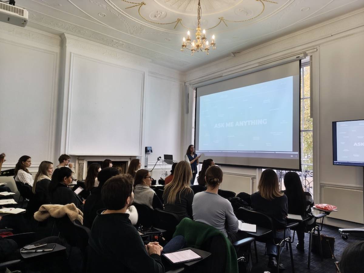 Guest lecture at SIA