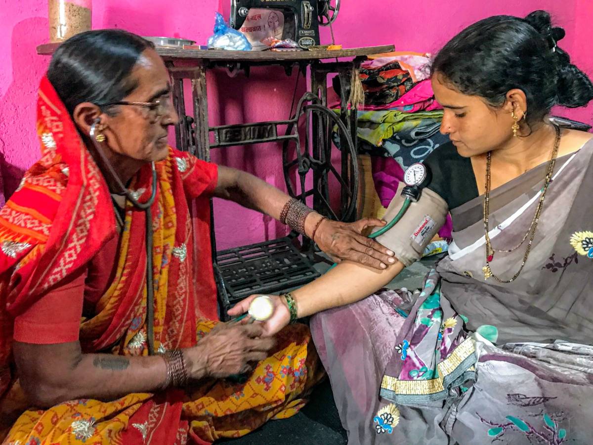 Health clinic in India