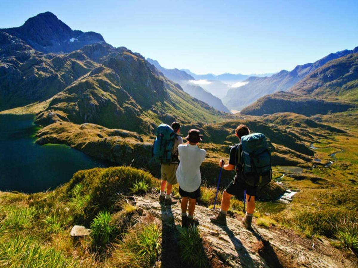 hiking routeburn