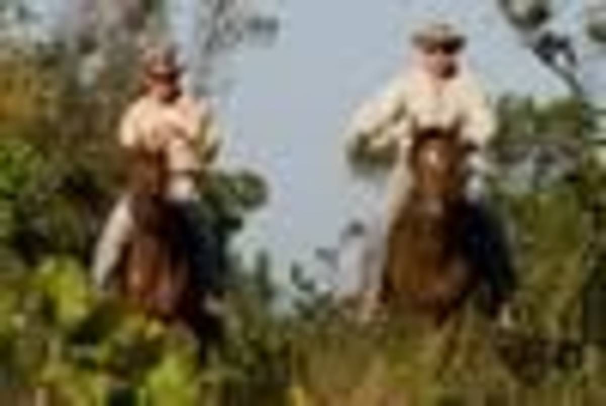 Horse riding