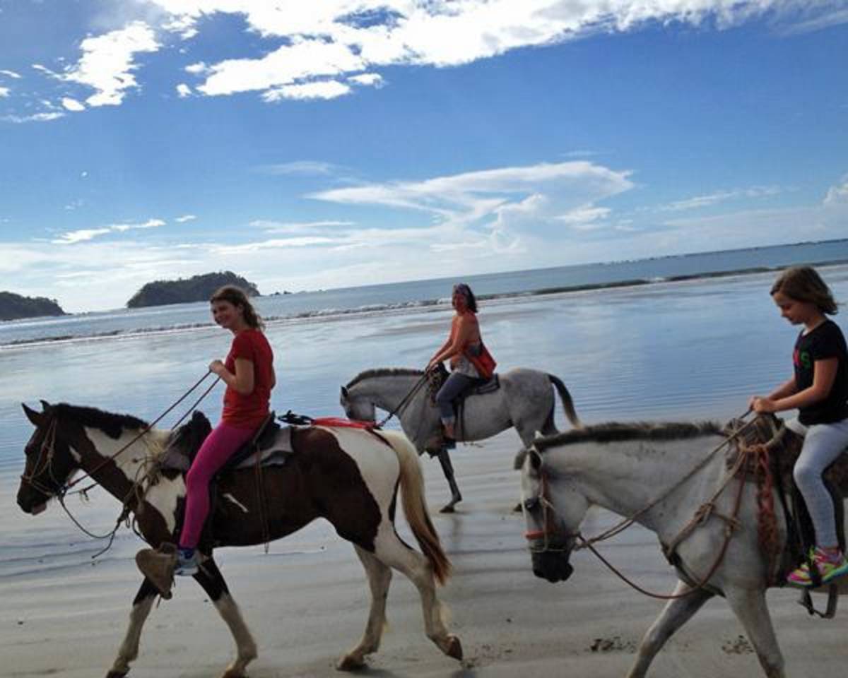 horseback riding samara beach