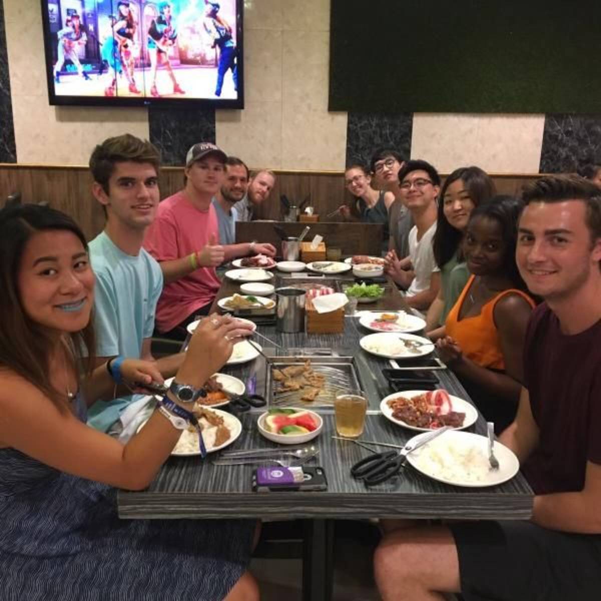 Sampling local cuisine - Absolute Internship Singapore