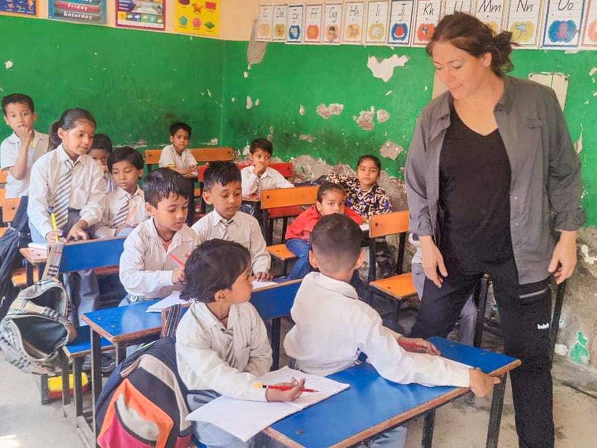 india teaching english