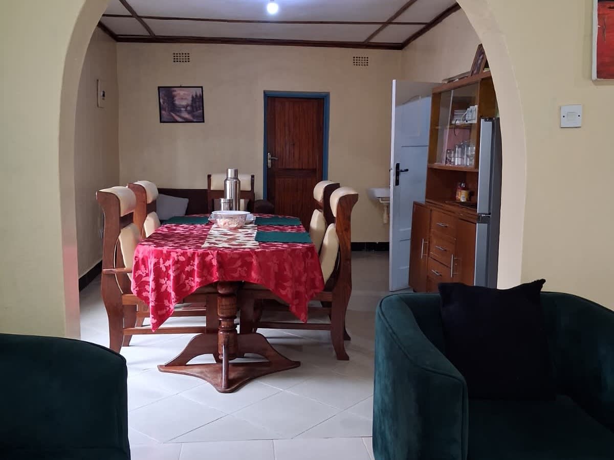 Intern accommodation during the Youth Mentorship Internship in Malawi
